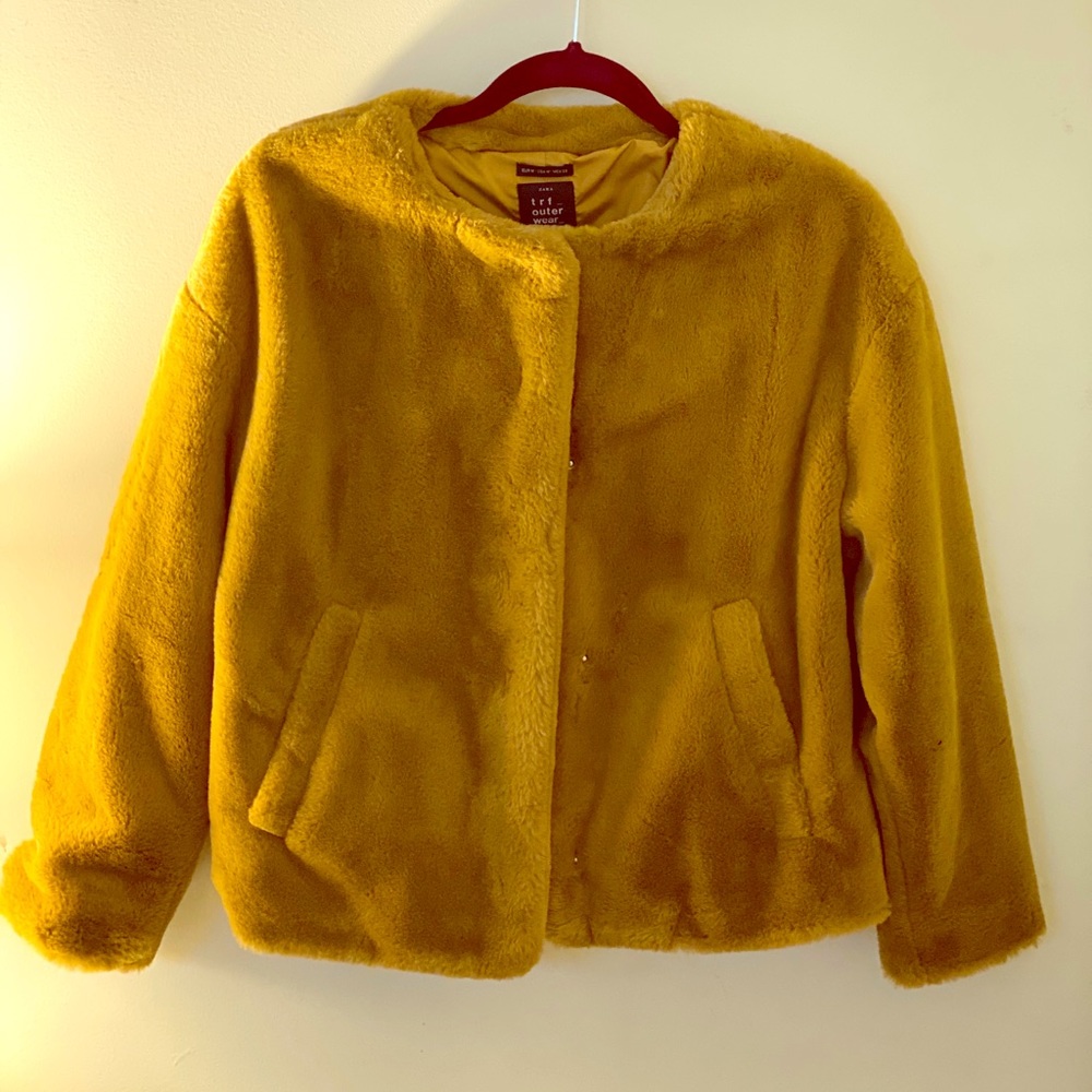 Zara Faux Mink Jacket